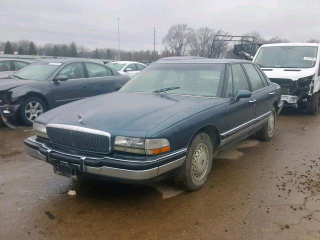 1G4CW53LXP1645107 - 1993 BUICK PARK AVENU GREEN photo 2