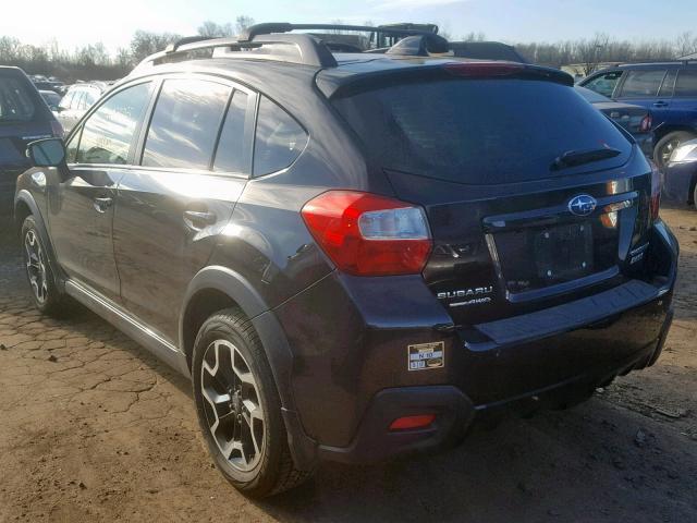 JF2GPANC3G8279900 - 2016 SUBARU CROSSTREK BLACK photo 3