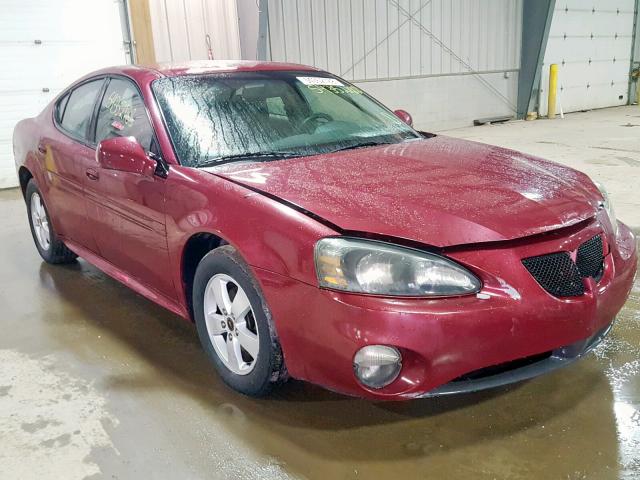 2G2WP522051332862 - 2005 PONTIAC GRAND PRIX BURGUNDY photo 1