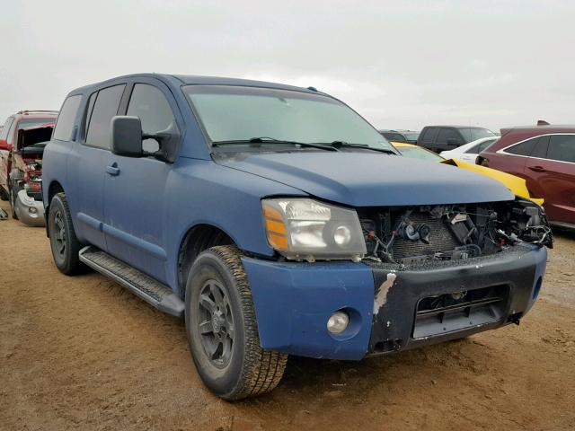 5N1AA08B06N701930 - 2006 NISSAN ARMADA SE BLUE photo 1