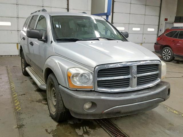 1D4HB48206F145235 - 2006 DODGE DURANGO SL GRAY photo 1