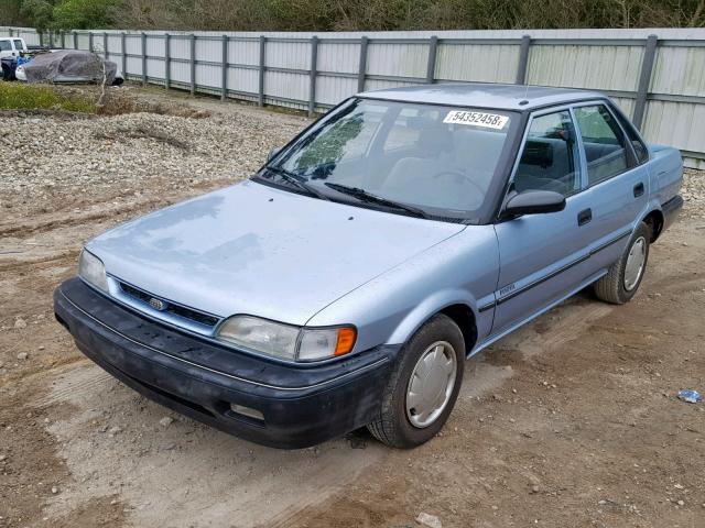 1Y1SK5466NZ018113 - 1992 GEO PRIZM BLUE photo 2