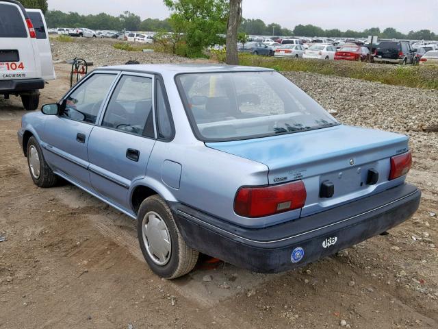 1Y1SK5466NZ018113 - 1992 GEO PRIZM BLUE photo 3