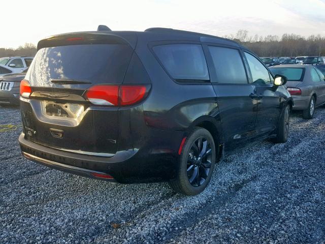 2C4RC1BG9JR165101 - 2018 CHRYSLER PACIFICA T BLACK photo 4