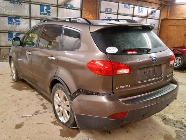 4S4WX92D894400917 - 2009 SUBARU TRIBECA LI BROWN photo 3