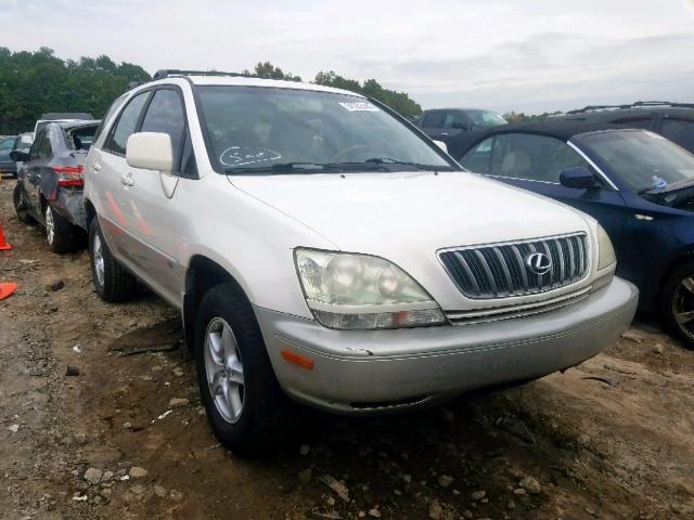 JTJGF10U020133279 - 2002 LEXUS RX 300 WHITE photo 1