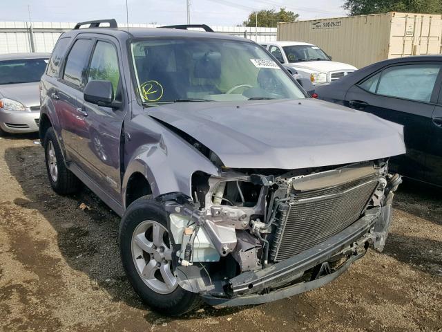 4F2CZ49H88KM21337 - 2008 MAZDA TRIBUTE HY SILVER photo 1