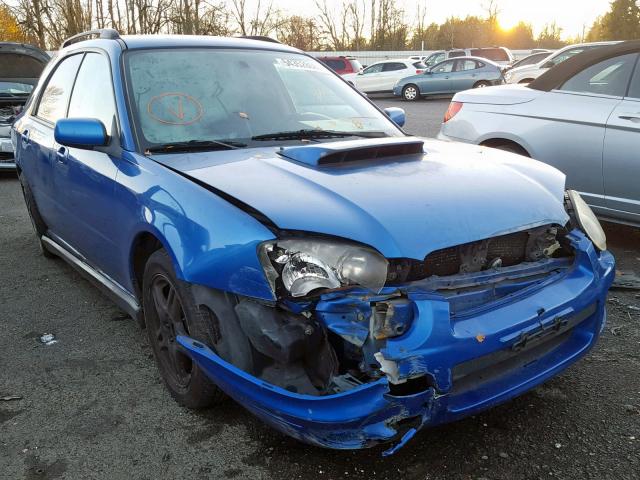 JF1GG29674G800326 - 2004 SUBARU IMPREZA WR BLUE photo 1