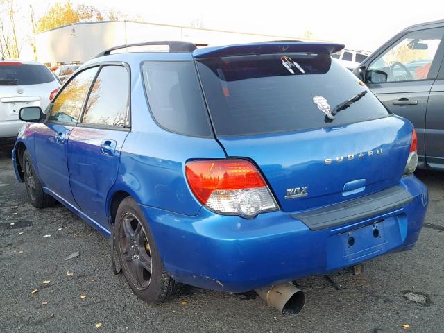 JF1GG29674G800326 - 2004 SUBARU IMPREZA WR BLUE photo 3