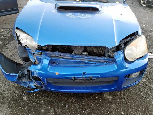 JF1GG29674G800326 - 2004 SUBARU IMPREZA WR BLUE photo 9