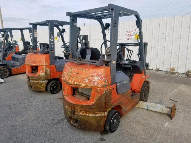 14163 - 2005 TOYOTA FORKLIFT ORANGE photo 4