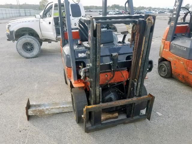 14163 - 2005 TOYOTA FORKLIFT ORANGE photo 9