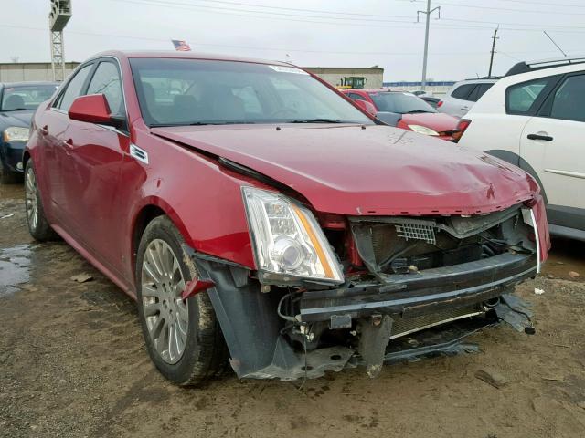 1G6DL5EV7A0102197 - 2010 CADILLAC CTS PERFOR RED photo 1