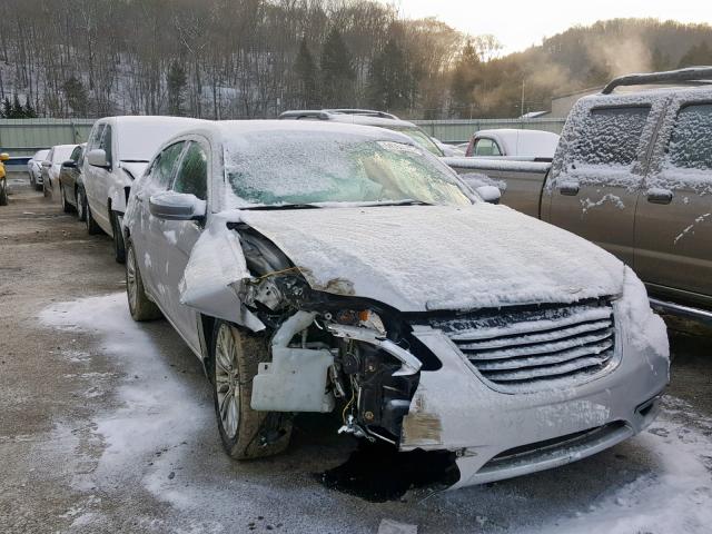 1C3BC2FG0BN526784 - 2011 CHRYSLER 200 LIMITE SILVER photo 1