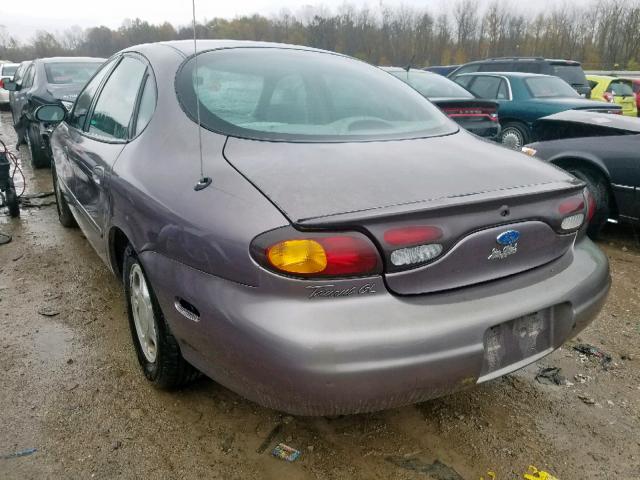 1FALP52U1TA135529 - 1996 FORD TAURUS GL GRAY photo 3