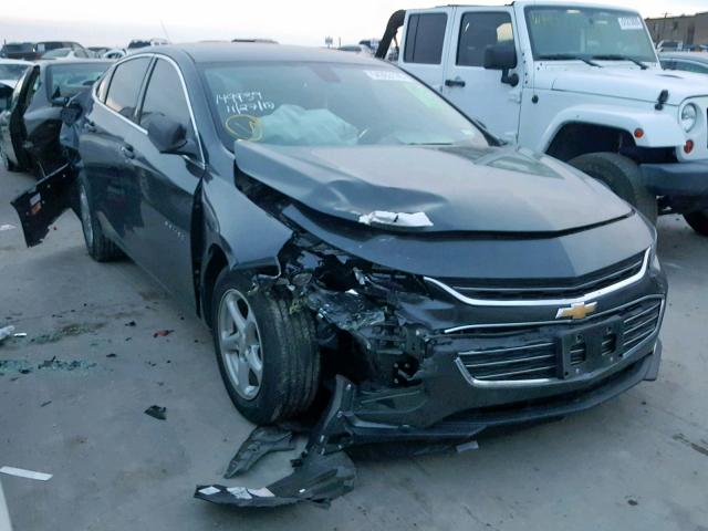 1G1ZB5ST8HF150090 - 2017 CHEVROLET MALIBU LS Grau Foto 1