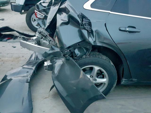 1G1ZB5ST8HF150090 - 2017 CHEVROLET MALIBU LS Grau Foto 9