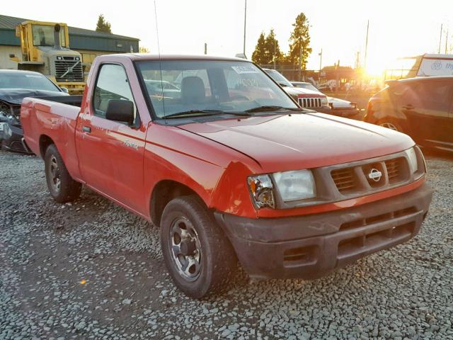 1N6DD21S9XC330033 - 1999 NISSAN FRONTIER X RED photo 1