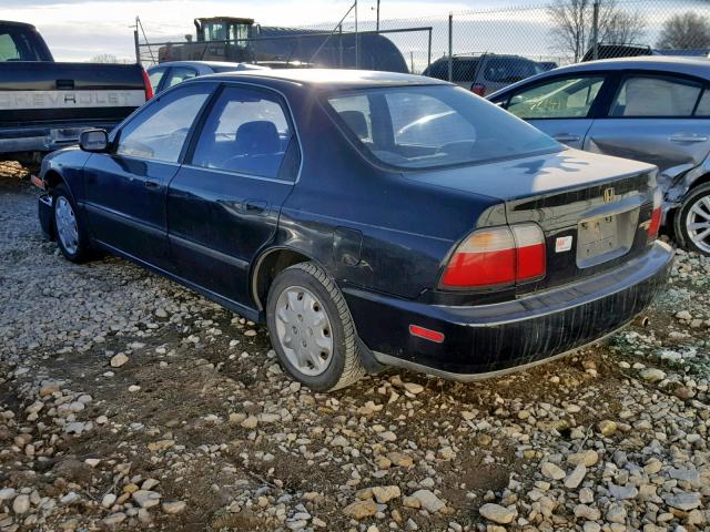 1HGCD5639VA027068 - 1997 HONDA ACCORD LX BLACK photo 3