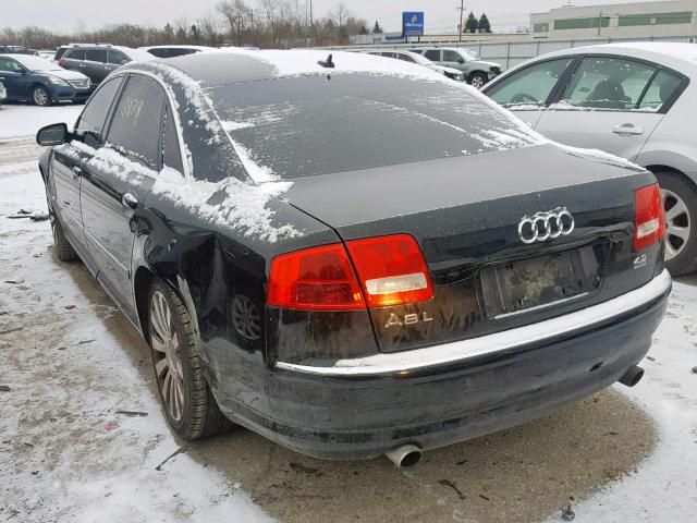 WAUMV44E47N024859 - 2007 AUDI A8 L QUATT BLUE photo 3