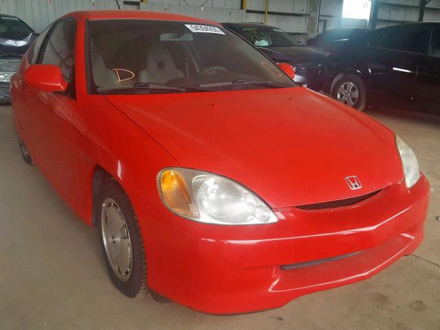 JHMZE14715S000198 - 2005 HONDA INSIGHT RED photo 1