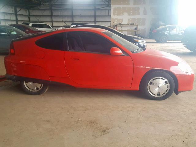 JHMZE14715S000198 - 2005 HONDA INSIGHT RED photo 9