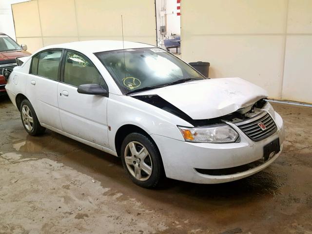 1G8AJ55F67Z162212 - 2007 SATURN ION LEVEL WHITE photo 1