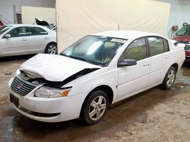 1G8AJ55F67Z162212 - 2007 SATURN ION LEVEL WHITE photo 2