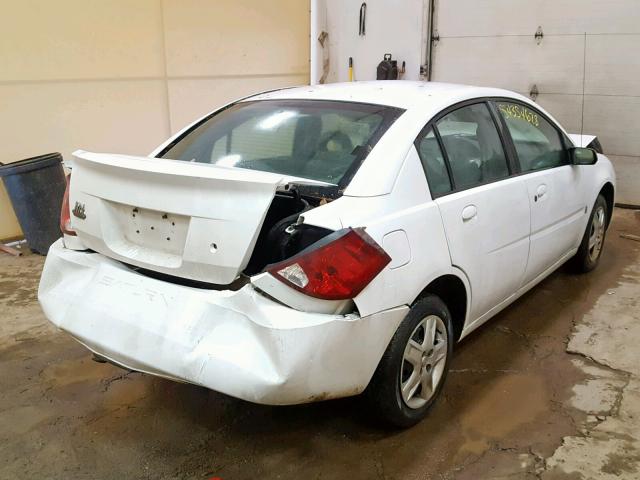 1G8AJ55F67Z162212 - 2007 SATURN ION LEVEL WHITE photo 4