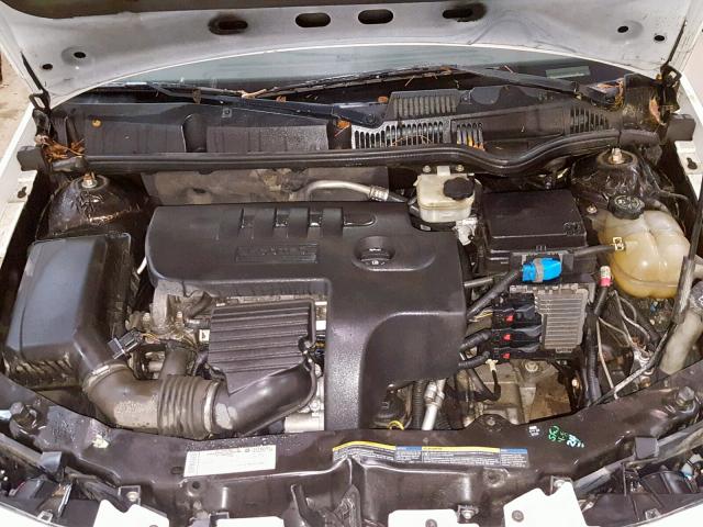 1G8AJ55F67Z162212 - 2007 SATURN ION LEVEL WHITE photo 7