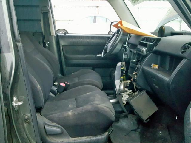 JTLKT324X50218590 - 2005 TOYOTA SCION XB Графитовый фото 5