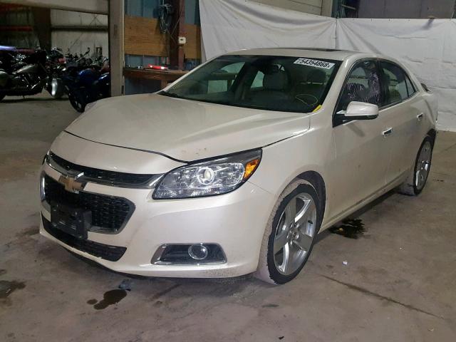 1G11J5SX5EF148098 - 2014 CHEVROLET MALIBU LTZ თეთრი ფოტო 2