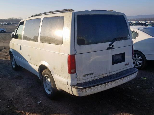 1GKDM19X24B507136 - 2004 GMC SAFARI XT WHITE photo 3