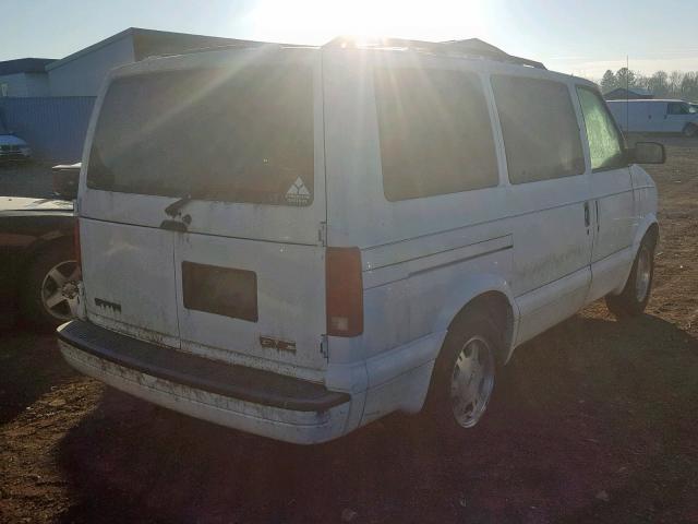 1GKDM19X24B507136 - 2004 GMC SAFARI XT WHITE photo 4