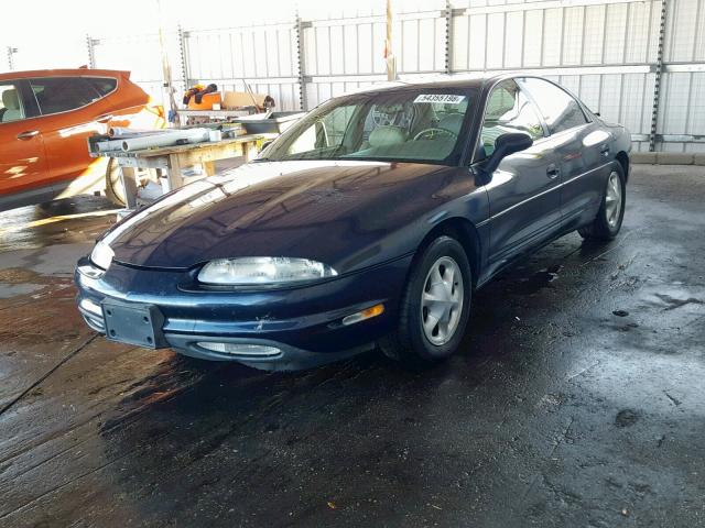 1G3GR62C4W4105771 - 1998 OLDSMOBILE AURORA BLACK photo 2