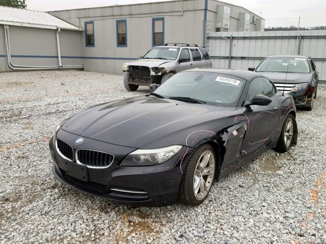 WBALM5C53AE377607 - 2010 BMW Z4 SDRIVE3 BLACK photo 2