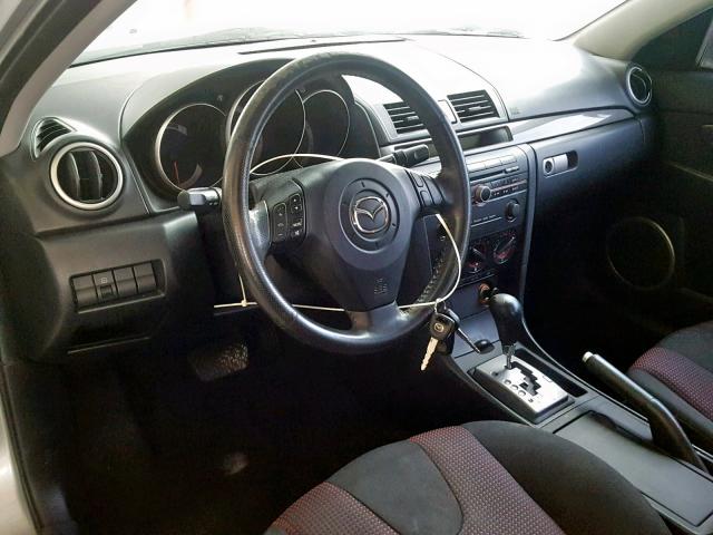 JM1BK323461537274 - 2006 MAZDA 3 S SILVER photo 9