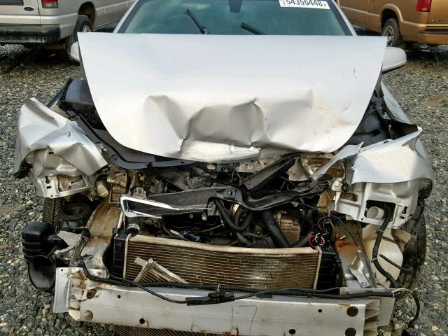 1G1ZH57B69F154784 - 2009 CHEVROLET MALIBU 1LT 银色 照片 7