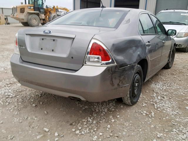 3FAHP06Z68R272011 - 2008 FORD FUSION S  photo 4