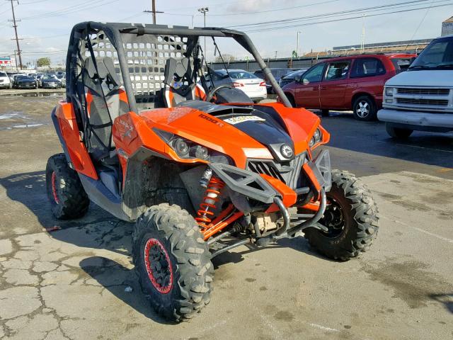 3JBPXAP29FJ000645 - 2015 CAN-AM MAVERICK 1 ORANGE photo 1