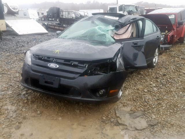 3FAHP0DC3BR327052 - 2011 FORD FUSION SPO BLACK photo 2