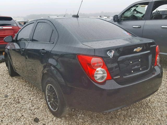 1G1JA5SH0F4151254 - 2015 CHEVROLET SONIC LS 黑色 照片 3