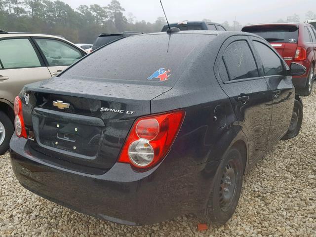 1G1JA5SH0F4151254 - 2015 CHEVROLET SONIC LS 黑色 照片 4