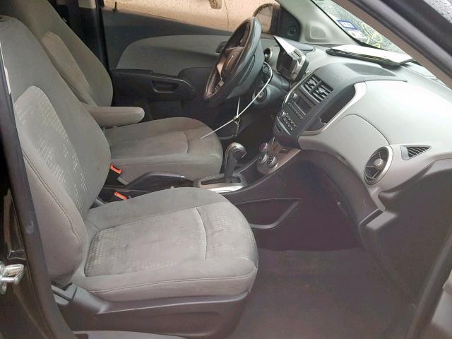 1G1JA5SH0F4151254 - 2015 CHEVROLET SONIC LS 黑色 照片 5