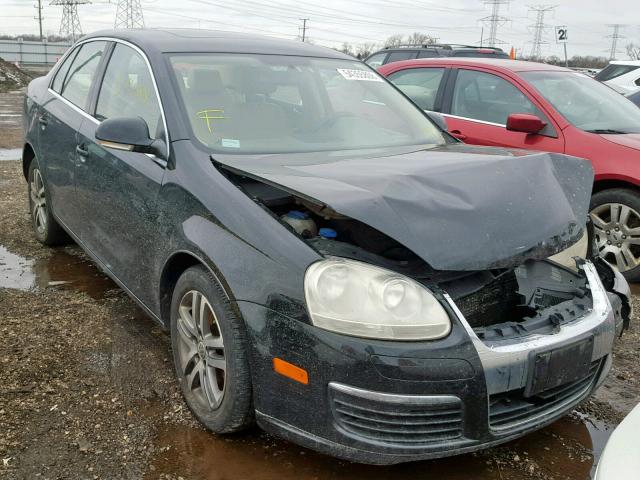 3VWSF71K16M666691 - 2006 VOLKSWAGEN JETTA 2.5 BLACK photo 1