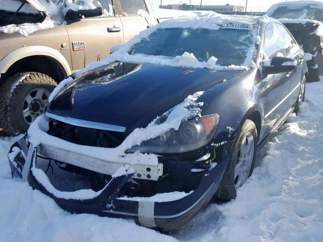 JH4KB16375C800387 - 2005 ACURA RL BLUE photo 2