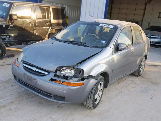 KL1TD56606B581725 - 2006 CHEVROLET AVEO BASE Boz foto 2