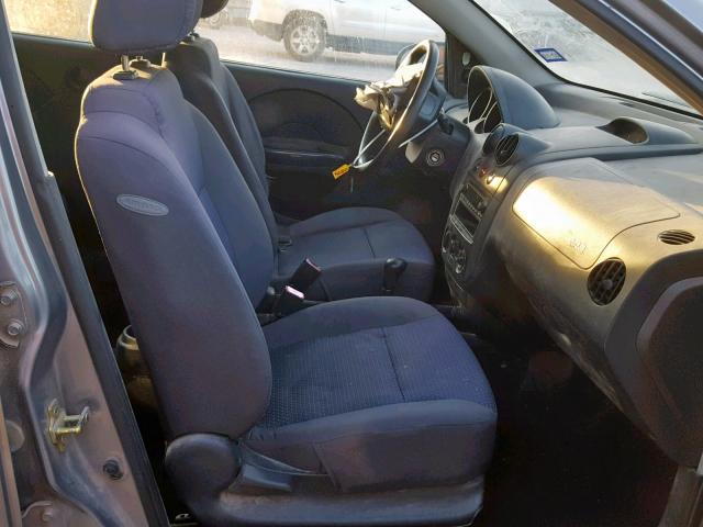 KL1TD56606B581725 - 2006 CHEVROLET AVEO BASE Boz foto 5