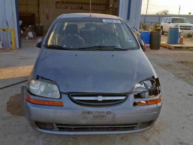 KL1TD56606B581725 - 2006 CHEVROLET AVEO BASE Boz foto 9
