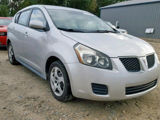 5Y2SP678X9Z454073 - 2009 PONTIAC VIBE SILVER photo 1